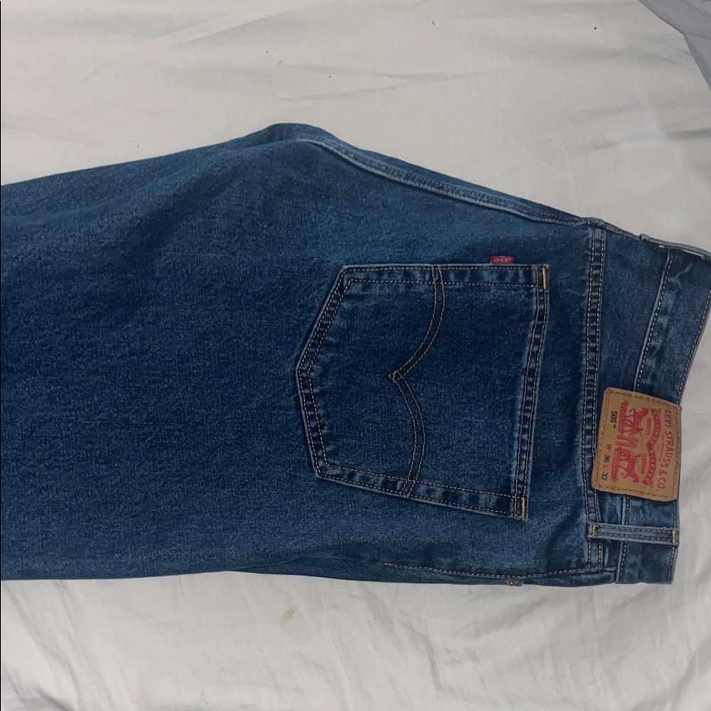 Levi's Men's Deep Indigo Relaxed Jeans